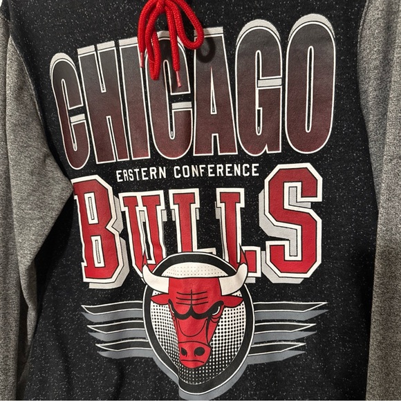 NBA CHICAGO BULLS BASKETBALL HOODIE EUC - Picture 1 of 4